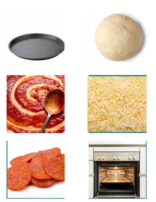 How to make Pepperoni Pizza Adaptable Book