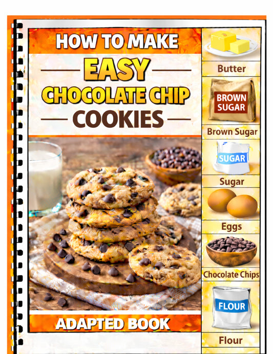 How to make chocolate chip cookies Adaptable Book
