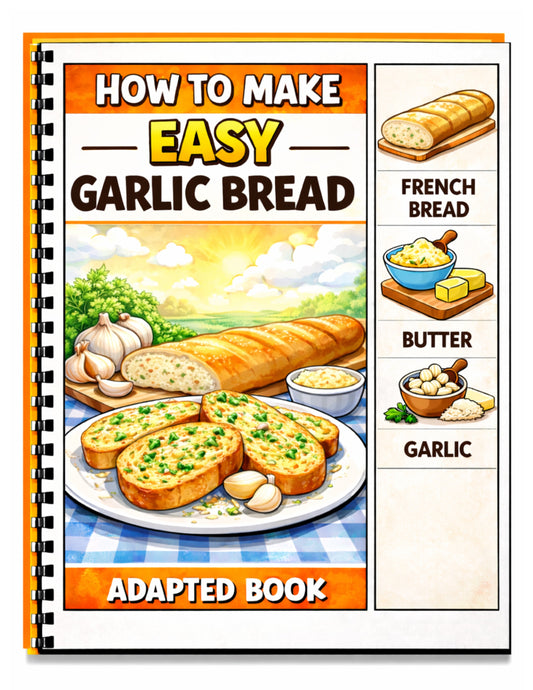 How to make Garlic Bread adaptable book